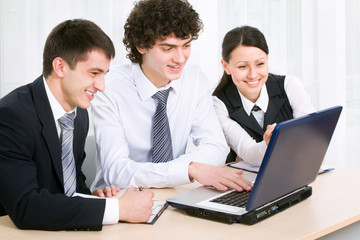 Fototapeta premium Businesspeople