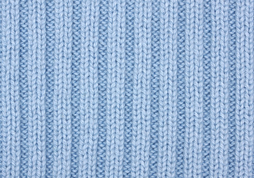 Ribbed knitting background