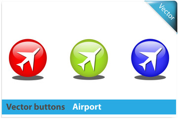 Botón aeropuerto colores RGB
