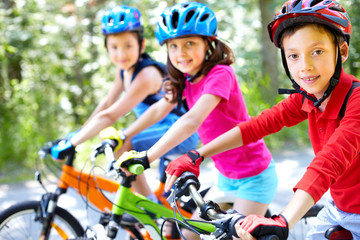 Young cyclist