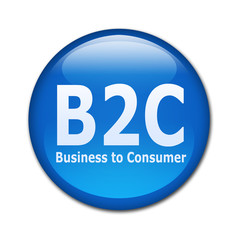 Boton brillante texto B2C