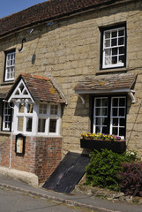 The White Hart Pub at Stopham. West Sussex. England