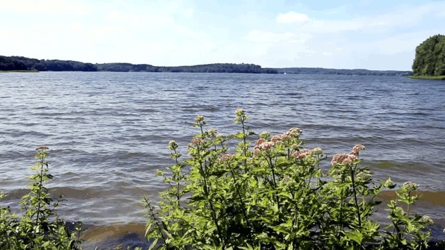 allein am Kellersee