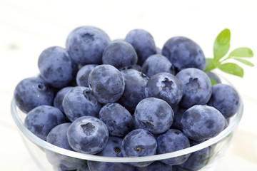 fresh blueberries