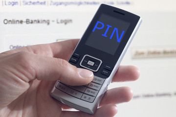 PIN auf Handy (no pr)