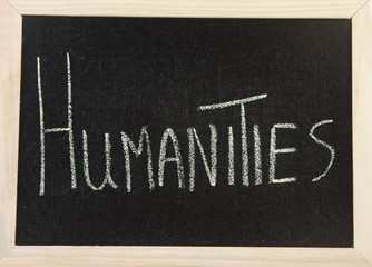 Board with HUMANITIES