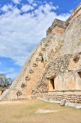 Mayan ruins - Uxmal, Mexico - Pyramid of the Magician