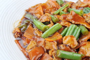 chicken with vegetables