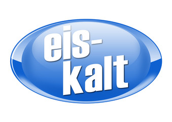 button oval eiskalt