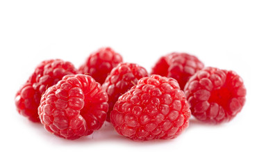 fresh raspberries