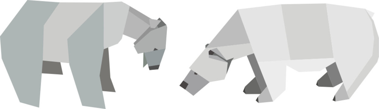 Eisbären - Origami