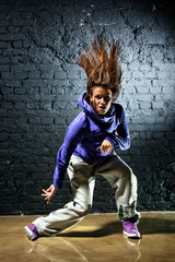 Young woman dancer