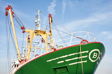 Profile of a big Dutch iron fishing cutter © Kruwt