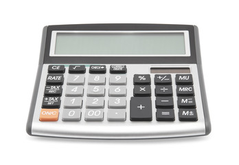 Calculator with clipping path