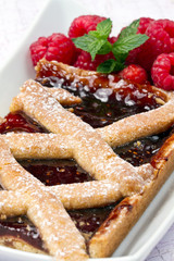 crostata ai lamponi