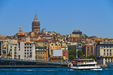 Galata Tower in Istanbul, Turkey