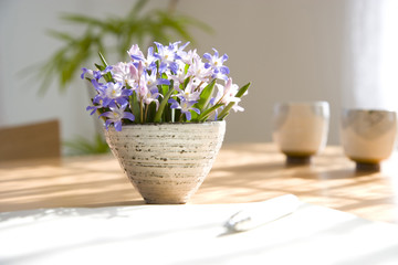 花と日本茶