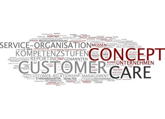 Customer Care Concept