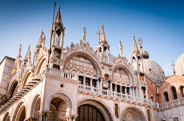 Cathedral of San Marco, Venice, Italy. Roof details - 33984242