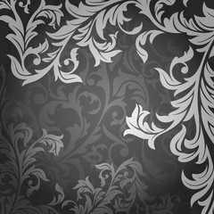 Obraz premium floral vintage card
