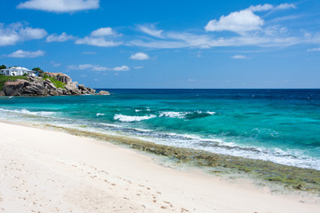 Fototapeta na wymiar Seychelles plage