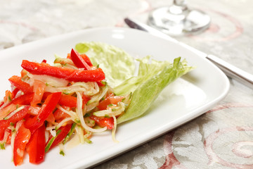 fresh vegetable salad