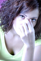 Femme fatigue