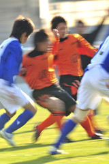Fototapeta premium サッカー