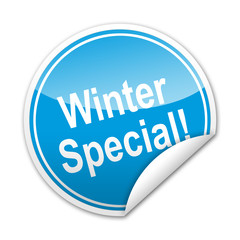 Pegatina Winter Special! con reborde