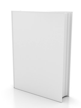 The book on white background