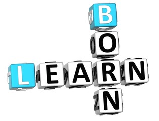 3D Learn Born Crossword