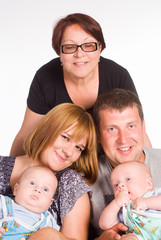 nice family portrait