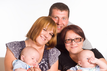 nice family portrait