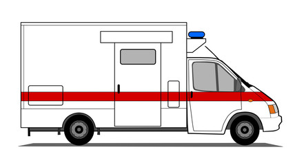 Ambulance vector © Bruder
