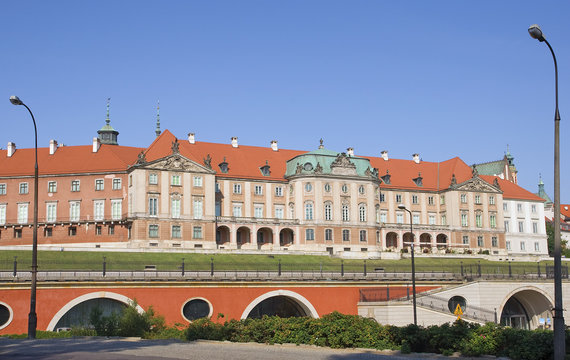 Fototapeta Zamek Krolewski w Warszawie