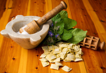 Ravioli di borragine