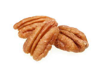 Pecannüsse freigestellt