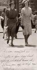 Ladies Out Shopping, Mid 1900 image