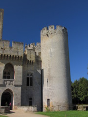 Fototapeta na wymiar Roquetaillade Castle, Gironde, Landes, Akwitania