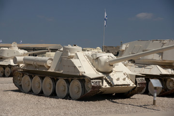 Historic tank i museum