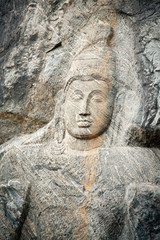 Fototapeta na wymiar Buddha Face