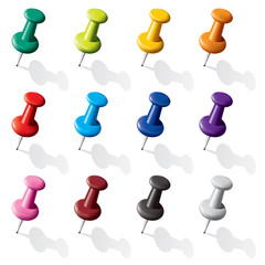 push pins