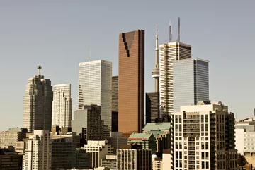 Fotobehang Skyline van Toronto © marinaphoto