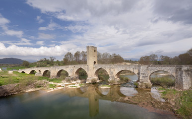 Puente medieval de Frias (Burgos)