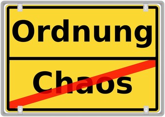 Ordnung vs. Chaos