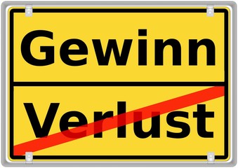 Gewinn vs. Verlust