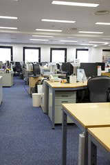 誰もいないオフィス