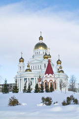 Fototapeta na wymiar Katedra prawosławna