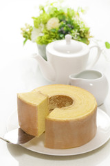 パームクーヘンでティータイム