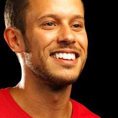 Obraz premium man smiling